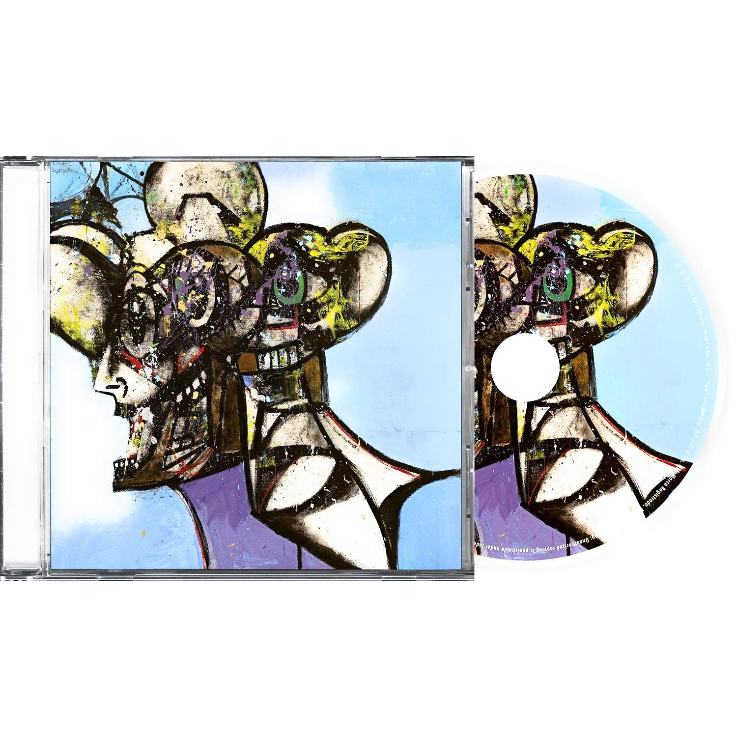Travis Scott Franchise Deluxe CD Single - Exclusive Cover by